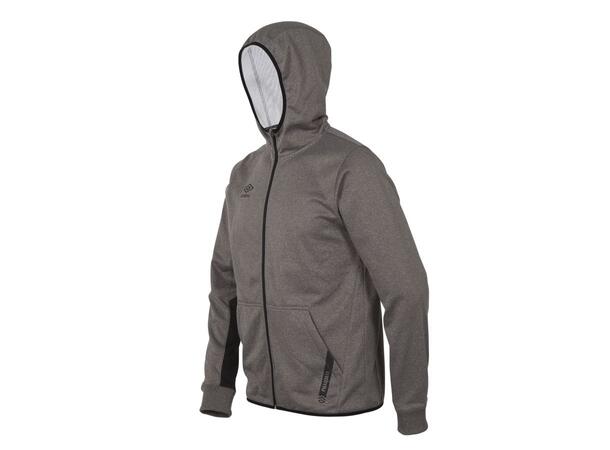 UMBRO Core Tech Hood Zip 19 Mørk grå XXL Treningsjakke med hette i polyester